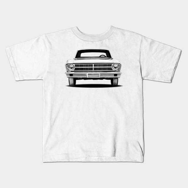 Ford Falcon - Third Generation Kids T-Shirt by CarTeeExclusives